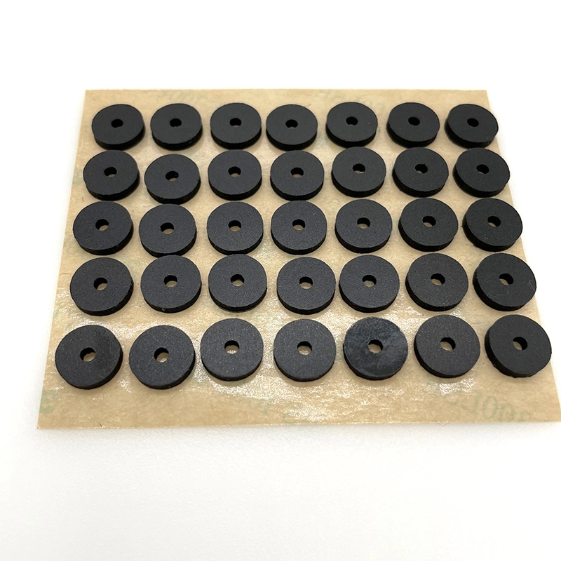 Pulom Kleefstof schokabsorberend antivibratie EPDM NBR SBR Nr Silicone rubber pad 3